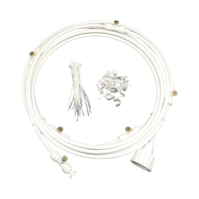 Garden Irrigation System Distribution Pipe Watering Drip Kit Water Saving Automatic Irrigation Equipment Set For Garden Greenhouse Flower Beds Patio Irrigation System Irrigation Ir,Irrigation System