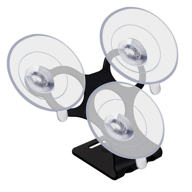 YiePhiot Soporte de ventosa para parabrisas compatible con detectores de radar Cobra RAD 450, 8 bandas, ESD-6100, ESD-7000, XRS-9300, PRO-9780 y todos los modelos recientes (soporte y 6 ventosas)