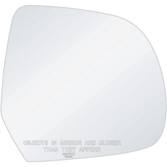 exactafit 8140R Passenger Side Mirror Glass Replacement Fits Nissan 2012-2016 Versa 2014 Note 2013-2017 Leaf Right Hand 3m Adhesives