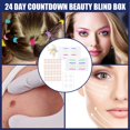 thumbnail image 1 of Christmas Beauty Gift Box Christmas Advent Calendar Beauty Blind Box Including Nail Sticker And Face Cream Great Christmas Gift For Family ANGGREK Otros, 1 of 8