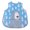 Blue Bear, variant on Xirurus EVA Waterproof Baby Feeding Bib Reusable Toddler Overclothes Apron Vest with Crumb Catcher Pocket Easy Wipe Clean Cute Yellow Fox Design for Boys and Girls (15 x 13.4 inches / 38 x 34 cm)