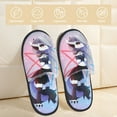 thumbnail image 3 of Hazbin Hotel Furry Slippers For Men Women Fuzzy House Slippers Winter Anti-Slip Indoor And Outdoor Slip On Shoes Medium, 3 of 8