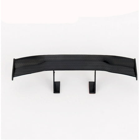 Cab Spoiler - iLH Mallroom 6.7inch Universal Car Tail Wing Carbon Cheap Spoiler Mini Auto Fiber Decoration
