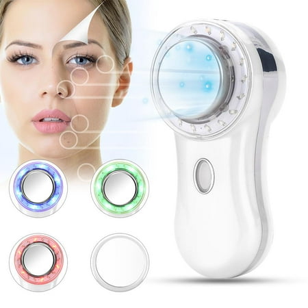 WALFRONT Poratble Tender Skin Phototherapy Beauty Machine Light Photon Therapy Lifting Face Skin Care LED Ionic Machine (Best Face Lifting Machine)