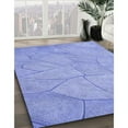thumbnail image 2 of Ahgly Company Indoor Square Patterned Light Slate Blue Area Rugs, 5' Square, 2 of 6