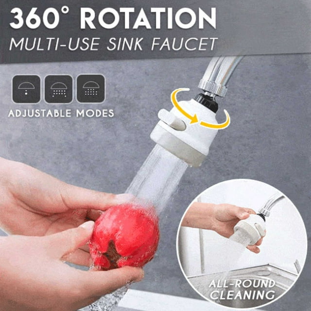 Vaidha Aérateur de Robinet 360 Thinsonyşotation Universel-Privatif Pivotant Économiseur d'Eau Robinet