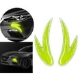 thumbnail image 4 of 1 par de protectores de borde para espejos retrovisores de coche Verde, 4 of 9