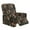 Black - Mushroom Butterfly, variant on HELLHERO Polynesian Pattern Recliner Chair Covers Slipcovers Anti-Dust Skin Friendly Cover for Recliner Chair with Foot Rest, Easy to Install