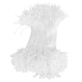 thumbnail image 1 of 1000 Piezas Cierre de Etiqueta Blanca para Colgar Cuerdas de Nylon y Plástico con Cierre de Presión en Soledad Precio de etiqueta tira, 1 of 10