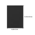 thumbnail image 2 of SHOWERORO Black Thick Cardstock Paper for Office Crafts Invitations and Decorative Projects, 2 of 8