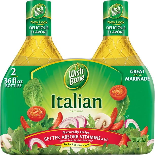WishBone® Italian Dressing 2 36 fl. oz. Bottle