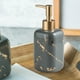 thumbnail image 2 of Dispensador de jabón sencillo, botella de loción, bomba recargable para encimera de baño o hogar. gris, 2 of 8