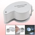 thumbnail image 1 of Unique Bargains 40x Loupe en Forme de Sifflet Illuminée avec Lumière, 1 of 1
