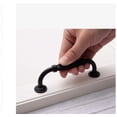 thumbnail image 4 of Manija de gabinete un par con tornillos (negro x 2) WD.WDQZL Hogar, 4 of 5