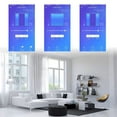 thumbnail image 3 of Interrupteur de Rideau Intelligent Wi‐Fi Télécommande pour Porte de Garage Commande à Écran Tactile Moteur de Rideau Stores Stores Enrouleurs Minuterie Col Rabattu Commande Vocale Interrupteur Électrique Compatible Mobile Alexa, 3 of 8