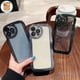 thumbnail image 2 of Funda Simple Transparente Para Cámara Circular Protectora De Olas Grandes Para IPhone 11 12 13 Pro Max 14 Plus, 2 of 4