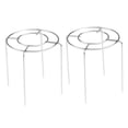 thumbnail image 4 of Minkissy Baking Material Rack For Air Circulation Chef Use 2Pcs Silver, 4 of 7