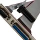 thumbnail image 5 of Seitruly Serial DB9 Pin COM con Cable paralelo DB25 Pin LPT con soporte de cabeza de ranura PCI Juegos de teclado y mouse para computadora, 5 of 6