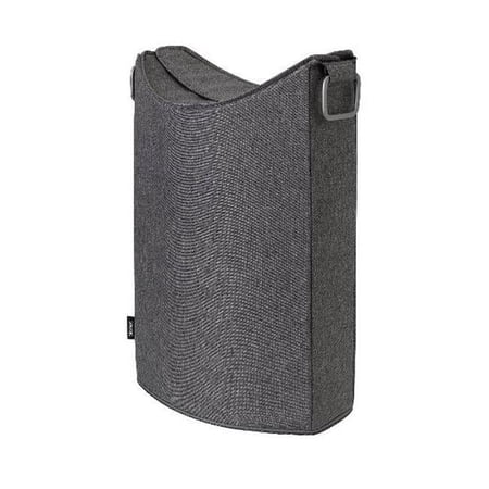 Blomus 69255 17.7 Gallons Frisco Lounge Foldable Laundry Bin Steel Grey