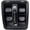 Black, variant on Fully Assembled Set Window Master Switch Jeep Wrangler 2011-2018