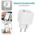 thumbnail image 3 of 16A Smart Socket Tuya WIFI WLAN Home Socket Alexa Google Remote Control Timer, 3 of 5
