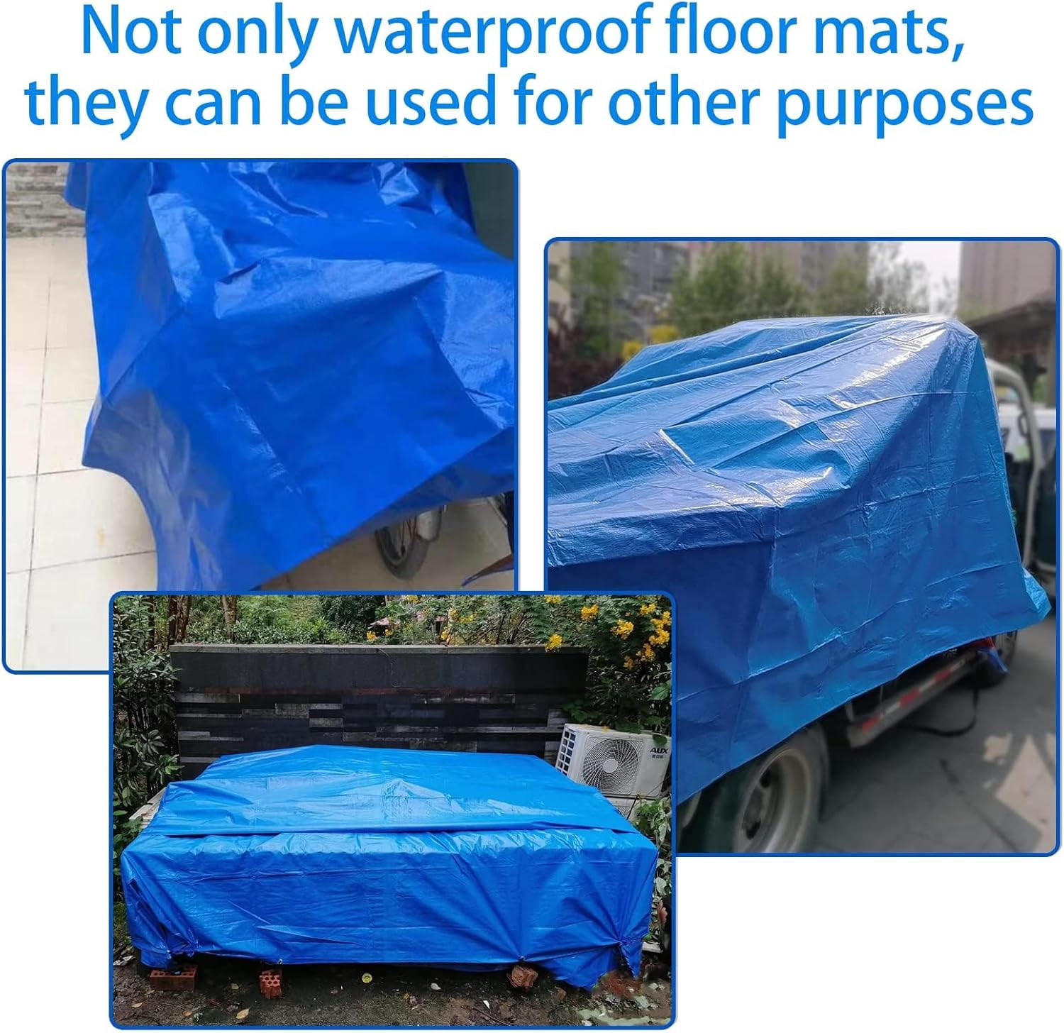 Swimming Pool Ground Cloth Square Swimming Pool Tarpaulin Tarp for Above Ground Swimming Pools Heavy Duty Pool Ground Mat Protector Pad Prevents Punctures Pool Tarp