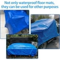thumbnail image 5 of Swimming Pool Ground Cloth Square Swimming Pool Tarpaulin Tarp for Above Ground Swimming Pools Heavy Duty Pool Ground Mat Protector Pad Prevents Punctures Pool Tarp, 5 of 5
