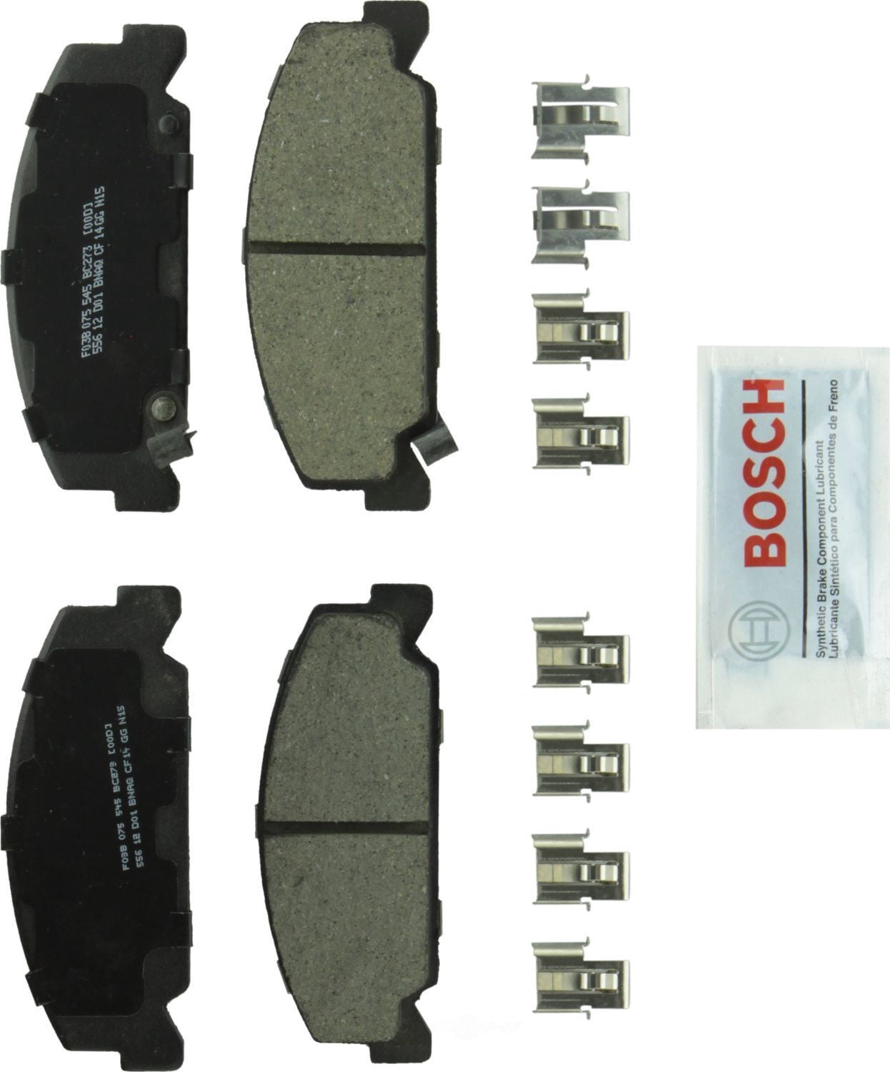 Bosch BC273 QuietCast Premium Disc Brake Pad Set