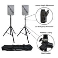 thumbnail image 4 of Harmony Master Pro DJ Passive PA System with Tripod Speaker Stands Audio Cables, 4 of 6