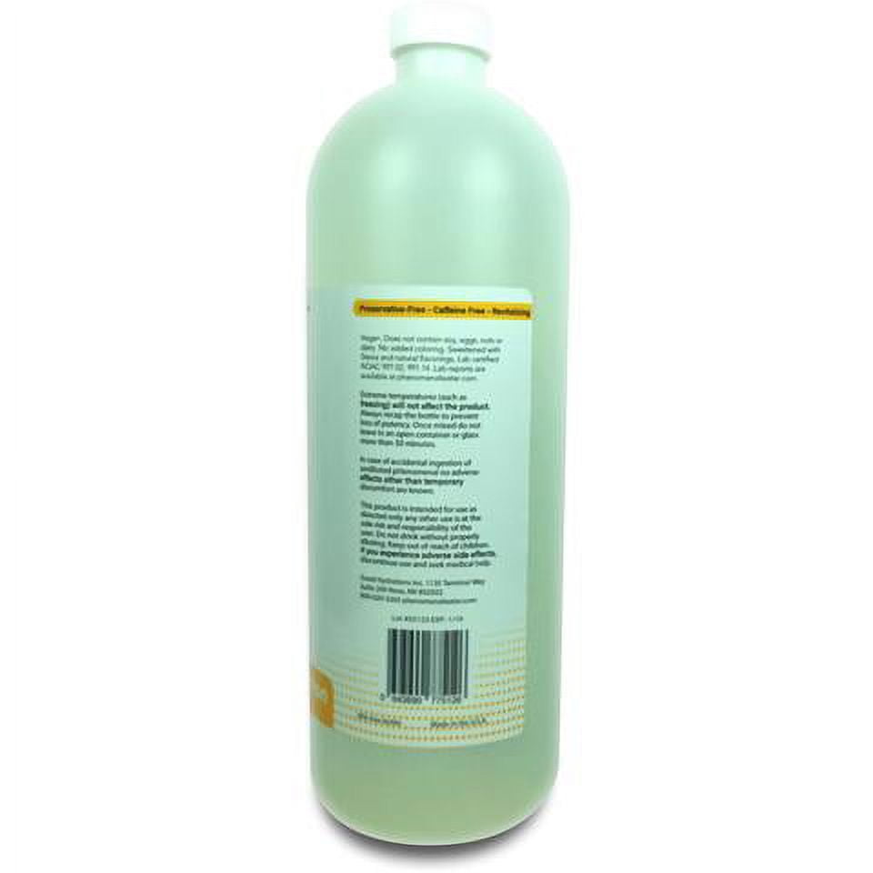 pHenomenal Water - high 11 pH alkaline water - Lemon 32 Oz Bottle - makes 8 Gallons of oxygenated alkaline water - 500 times stronger than 8.5 pH