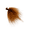Brownie, variant on 6th Sense Wig Jig Hand-Tied Marabou Jig Smallmouth Fishing Lure 3/32 oz with #2 Hook Size