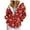 Z2-Wine, variant on larppty Christmas Full Zip Up Hoodies for Women Casual Long Sleeve Tops Hooded Jacket Pullover Sweatshirts Winter Outfits (Red, L)