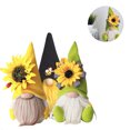 thumbnail image 2 of Exhibición de mantel de gnomo de primavera de girasol, bandeja escalonada de granja Figuras de gnomo escandinavo rústico, muñeca de abeja Xemadio HFP-0482, 2 of 8