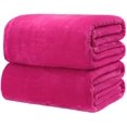 thumbnail image 1 of 50x70CM Mini Super Soft Warm Solid Warm Micro Plush Fleece Blanket Rug Sofa, 1 of 2