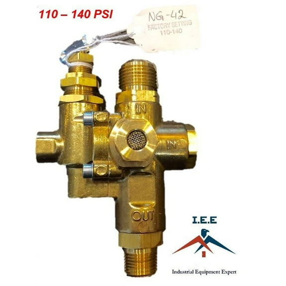 NEW Hitachi Pilot Unloader Check valve Combo for Gas Compressors 885426 EC2510E