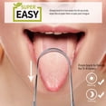 thumbnail image 2 of Raspador de lengua en forma de U Acero inoxidable BANYUO Electrónica, 2 of 5