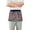 Cute Tiny Flowers, variant on Hand Drawn Strawberry Server Apron with 3 Pockets Waterproof Waitress Waist Short Apron for Man Woman 12 Inches