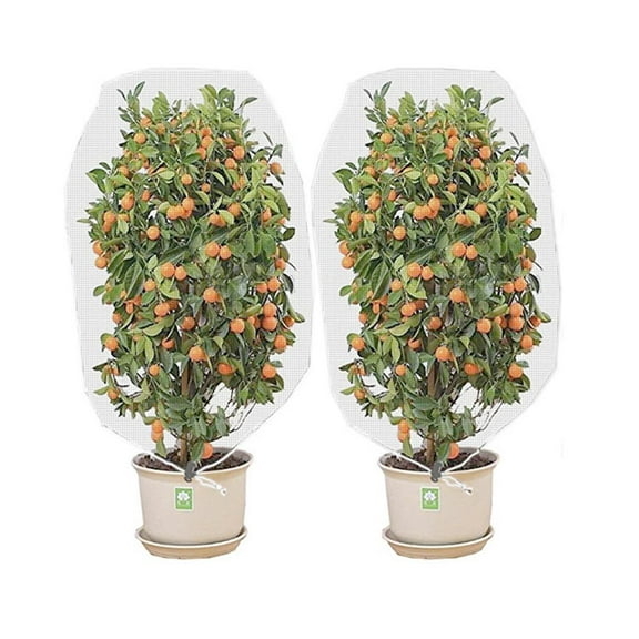 WEISIPU 100 x 150 cm Nylon Garden Plant Cover with Reusable