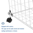thumbnail image 3 of COMPUKAS 4 Pcs Dog Crate Wheels for Pet Care Abs Iron Material Easy Assembly Comfortable, 3 of 8
