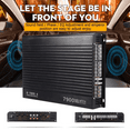 Winyuyby 12V 7900W Car Amplifier 4 Channel Powerful Car Audio Subwoofer