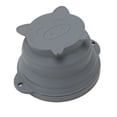 thumbnail image 3 of Cuencos plegables de viaje para perros, cuencos plegables de silicona portátil para perros con tapas para exteriores, 3 of 12