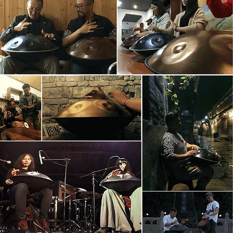 10 Notes Pan Handpan Hand Drum Steel Drum Percussion Drum Musical Instrumen