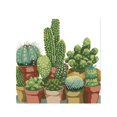 thumbnail image 1 of veasfak Point de Croix Estampé, Cactus Pré-Imprimés - Multicolore, 11CT 43x45cm, 1 of 9