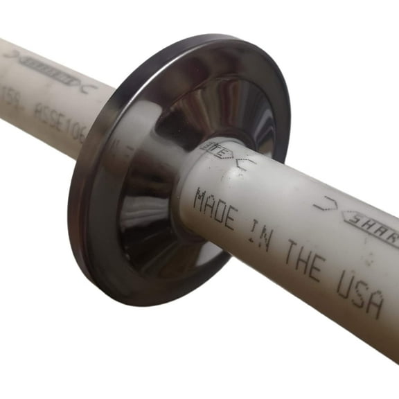 10 Pcs XFITTING 3/4" Escutcheons Chrome Plated with decorative Flange, For 7/8" OD Tubing