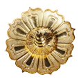 thumbnail image 2 of Hecho Metal bronce palo titular quemador- decoración para hogar ornamentos-meditación - para cualquier ocasión dorado perfecl soporte para quemador de incienso, 2 of 8