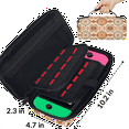 thumbnail image 3 of Herdesigns Western Aztec Carry Case Compatible with Nintendo Switch 2017 & Oled 2021, with 20 Game Card Slots, Southwestern Geometric Portable Travel Carrying Case Pouch for Accessories & Games, 3 of 8