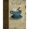 thumbnail image 2 of Medley, Elizabeth 26x32 White Modern Wood Framed Museum Art Print Titled - Le Cafe, 2 of 4