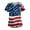 Dark Blue, variant on Up to 65 off!Lolmot 4th of July Scrub Tops Women Stretch Short Sleeve Medical Workwear Patriotic American Flag Shirts Plus Size V-Neck Nursing Tops with Pockets