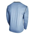 thumbnail image 6 of AvonTall Mens Polo Shirts Long Sleeve Business Casual T-Shirts Casual Stylish Pullover Shirt with Pocket Workwear, Light Blue Size XXXL, 6 of 7