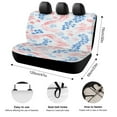 thumbnail image 2 of 4th of July Car Rear Seat Cover Accessories Universal Fit Car Seat Covers Durable, 2 of 6